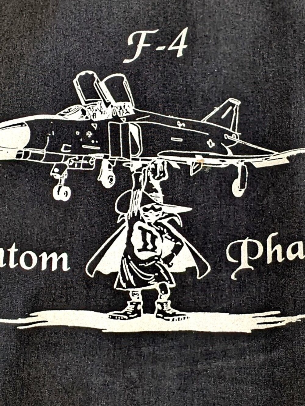 very nice vintage f-4 phantom phanatic mens 2xl west ark made in USA  jacket